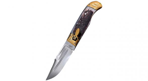 فروشنده اصلی چاقو تاشو دنده ای سایز متوسط زنجان